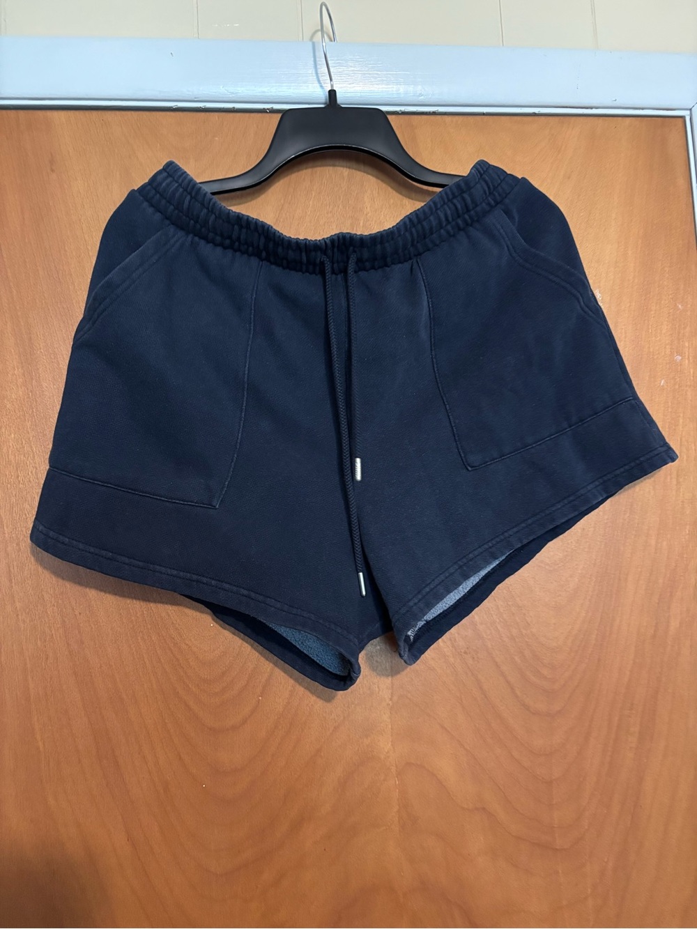 PINK Victoria's Secret Black Elastic Waist Athletic Shorts